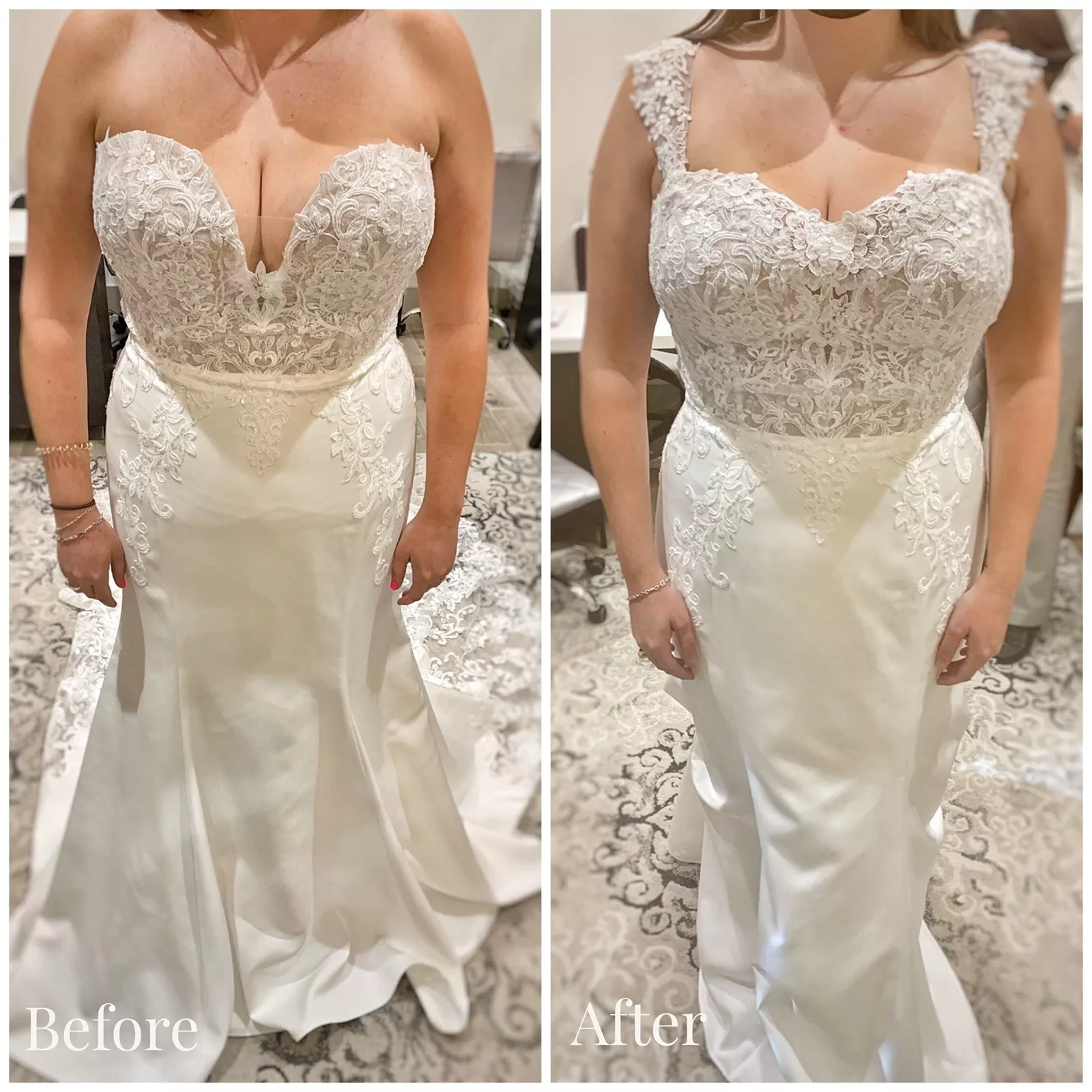 EE4230EF-3F95-4A5B-A9D7-F83C1FCC2E5B wedding dress alterations before and after