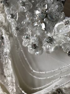 3d Appliques and Draped Beads