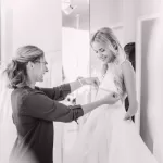 measuring for your custom bridal gown